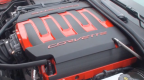 C7 Corvette Stingray Decals, Engine Graphics, 10 pcs, Center & Coil Sections, Matte Black